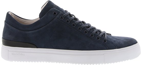 Blackstone PM56 DARK DENIM - LOW SNEAKER - Man - Blue - Maat: 43 | bol.com