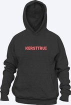 Totaal foute kersttrui | Hoodie | maat 128 (7-8 jaar)