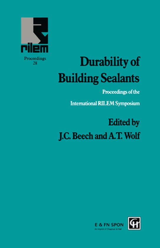 Durability of Building Sealants - cover
