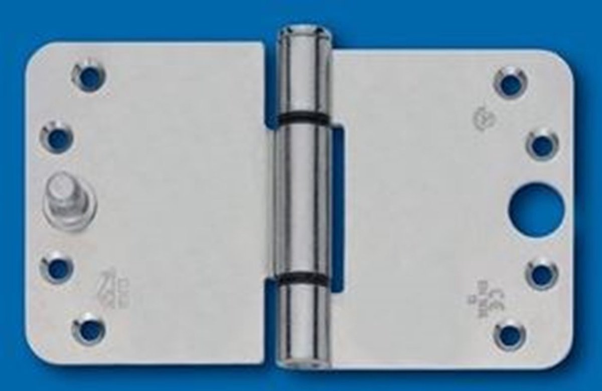 BSW vh-glijlagerscharnier 818 vz 89x152x3mm roh