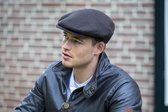 MGO Foss Pet - Flatcap - Baret - Italiaans wolmengsel - Grijs - Maat 57