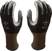 Showa 370B Nitrile werkhandschoen Zwart -