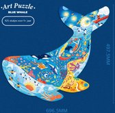 TOI - Oceaan Wereld: Bauwe Vinvis - 425 grote stukjes + Lijm in mooie doos - Kinderpuzzel - Educatief speelgoed voor kinderen - Puzzel voor peuters en kleuters vanaf 9 jaar