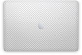 Macbook Pro 16’’ [2021 Met Apple M1 chip] Skin Carbon Wit - 3M Sticker
