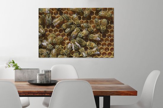 Peinture sur Toile Près des Cellules - 90x60 cm - Décoration murale