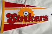 USArticlesEU - Ft. Lauderdale Strikers - MLS - Vaantje - Voetbal - Soccer - Sportvaantje - Wimpel - Vlag - Pennant - Rood/Wit/Geel/oranje - 31 x 72 cm