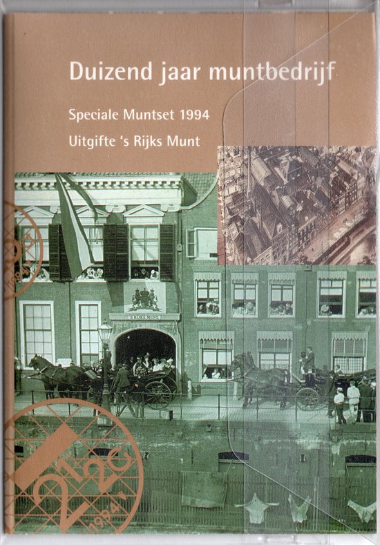 Thumbnail van een extra afbeelding van het spel Speciale Muntset 1994 - Duizend jaar muntbedrijf
