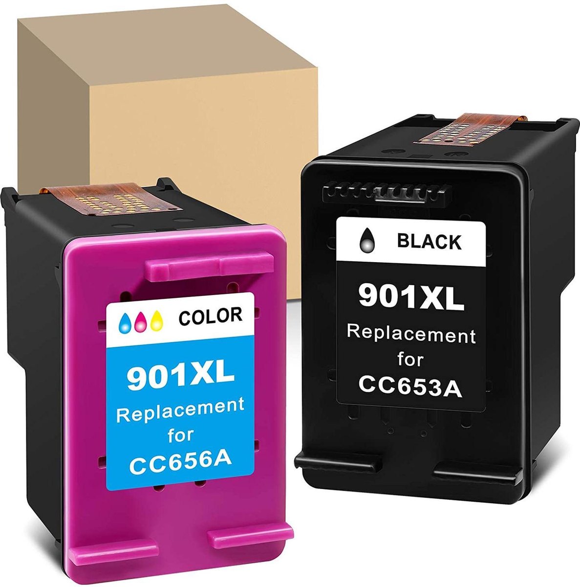 G&G Huismerk Inktcartridge Alternatief voor HP 901 901XL Multipack - Hoge Capaciteit