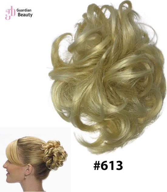 botsen monteren genoeg Messy Haarstuk Bun #613 | Haar wrap extension | Haarstuk Clip-In Twist Bun  | Hair Bun... | bol.com