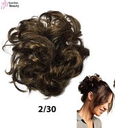 Messy Haarstuk Bun 2/30 | Haar wrap extension | Haarstuk Clip-In Twist Bun | Hair Bun | Haarstuk Hair Extensions Donut Ponytail Messy Bun - 40 Gram
