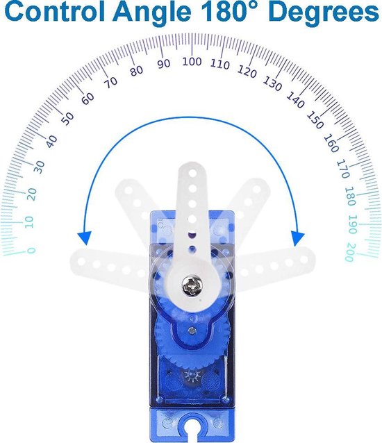10X Mini Micro SG90 Servo Motor 9G Für RC Hubschrauber Flugzeug Arduino Control