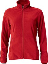 Clique Basic Micro Fleece Vest Ladies 023915 Rood - Maat XL
