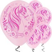 Ballonnen Unicorn Roze - 6 stuks