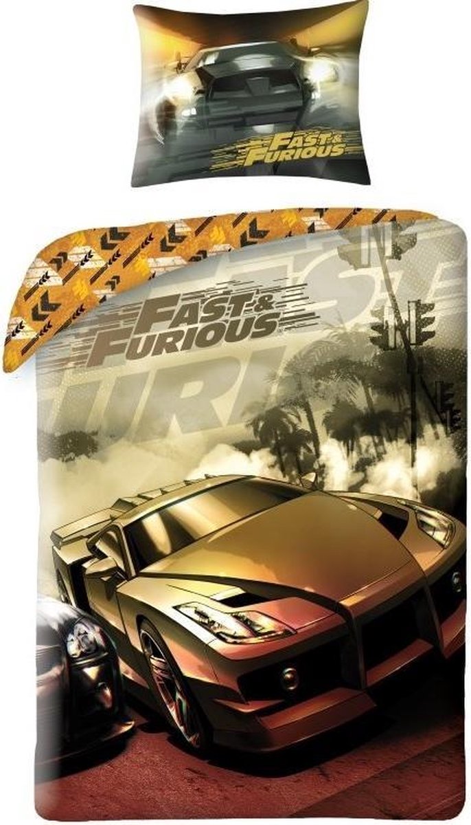 Housse de couette Fast & Furious Simple 140 x 200 cm | bol.com