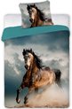foto van Animal Pictures Paard - Dekbedovertrek - Eenpersoons - 140 x 200 cm - Multi
