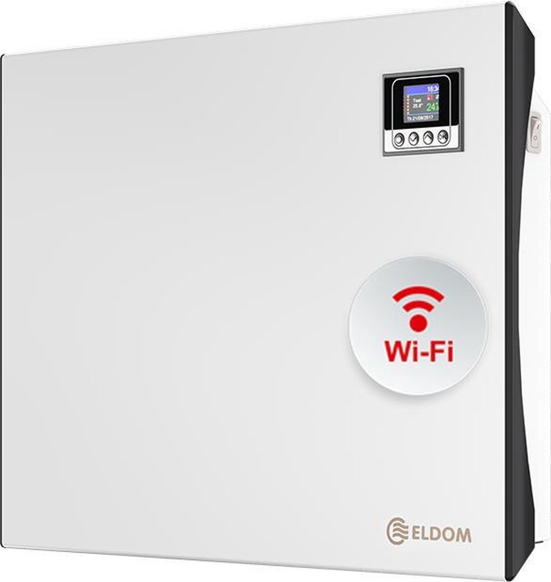 ELDOM Smart wandconvector Wifi 1000 watt 453x592x84