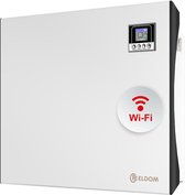 ELDOM Smart wandconvector Wifi 1000 watt 453x592x84