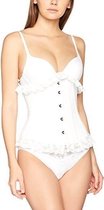 Erotex Romatika Regal Korset met kanten corset - Sexy Korset - Wit - S / 36 / 56cm /