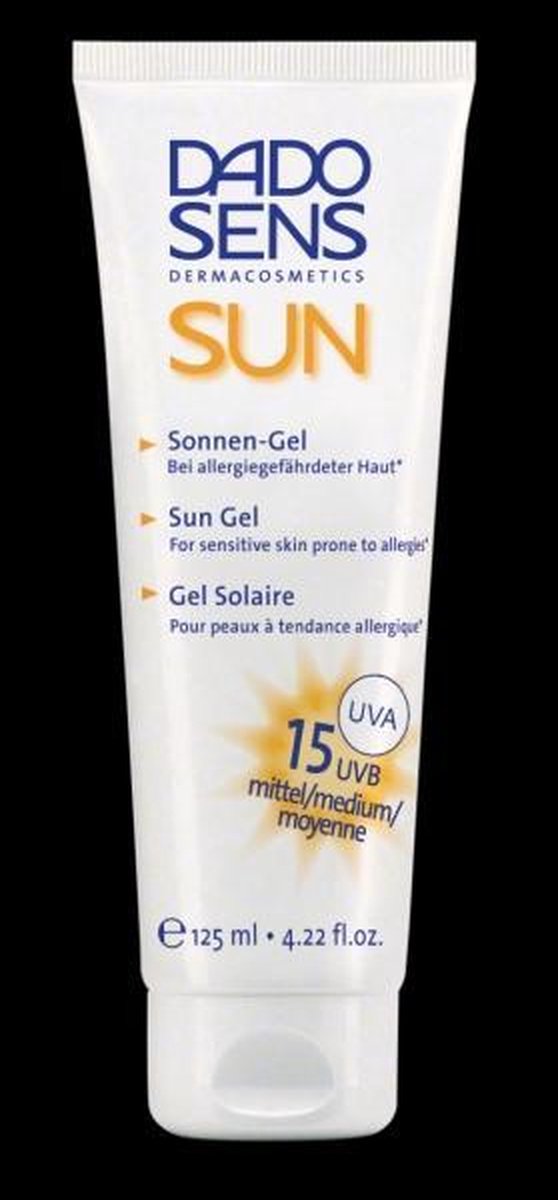 Dadosens Sun Sun Gel beschermingsfactor 15 125 ml