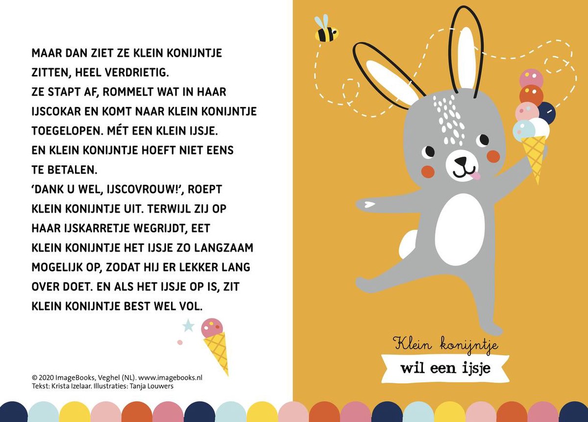 Muziekblikje met verhaaltjes voor het slapen gaan-Klein Konijntje