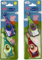Peppa Pig Baby Tandenborstel - 0-2 jaar - Extra Soft - Assorti