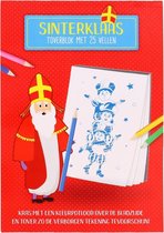 kleurboek sinterklaas - magic boek sinterklaas - toverblok - doeboek - puzzelboek - spelletjesboek - kleurboek - voor kinderen