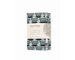 Product afbeelding van Doorgeef Inpakpapier - Furoshiki - Duurzaam cadeau - Theekopjes - Size S