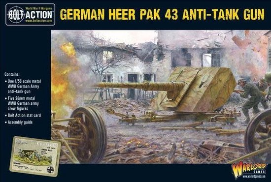 Afbeelding van het spel German Heer Pak 43 anti-tank gun