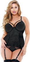 Odessa Jarretelkorset - Zwart - Sexy Lingerie & Kleding - Lingerie Dames