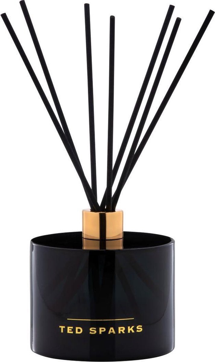 Ted Sparks - Geurstokjes XL - Huisparfum - Interieurparfum - Huisgeur geurstokjes – 450 ml - Luxe verpakking - Bamboo & Peony