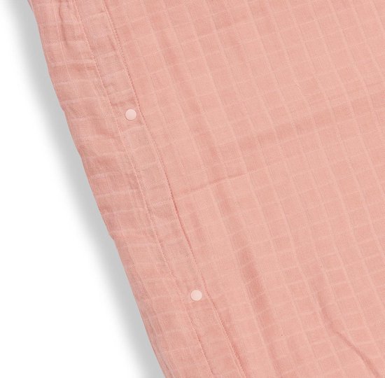 Jollein Aankleedkussenhoes Wrinkled 50x70cm - Rosewood — afbeelding 3