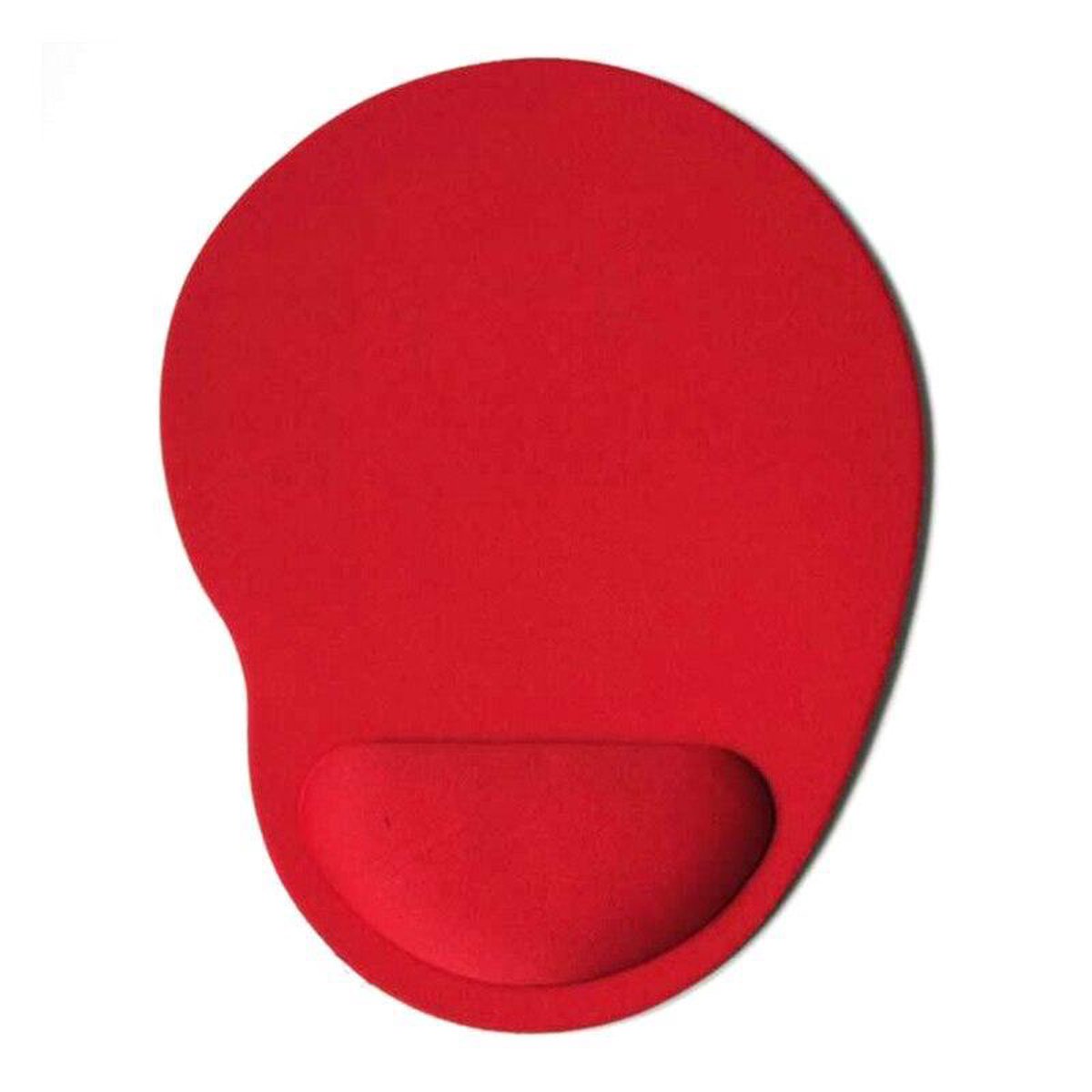 Muismat - Traagschuim Pols Ondersteuning - Ergonomische Muismat - Rood