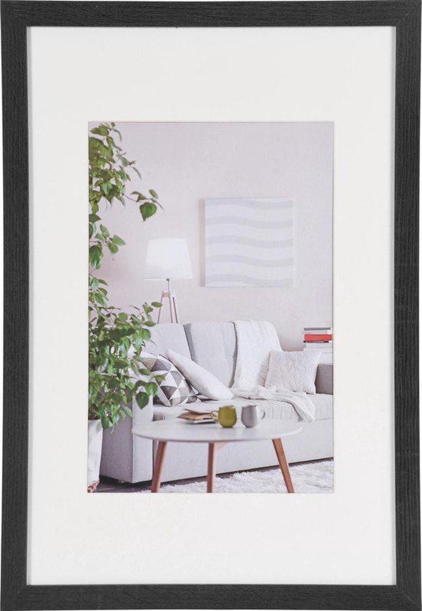 Fotolijst - Henzo - Modern - Fotomaat 30x45 cm - Zwart