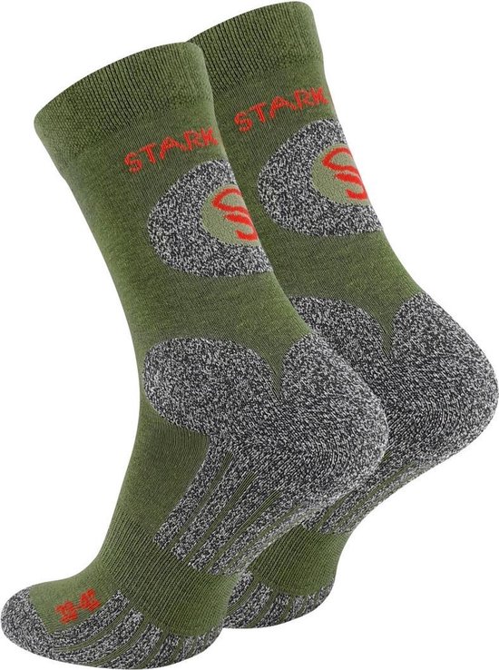 STARK SOUL Chaussettes Outdoor Multifonctions Homme - 6 Paires Rando Trekking Respirantes