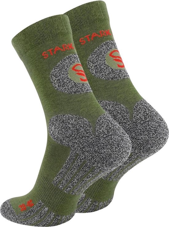 STARK SOUL | Trekking Socks | Wandelsokken | Outdoor | 43-46 | Khaki