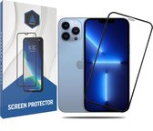 Prisma NL® iPhone Screenprotector - iPhone 13 Pro Max - Premium - Beschermglas - Gehard glas - 9H - Zwarte rand - Tempered Glass - Full cover