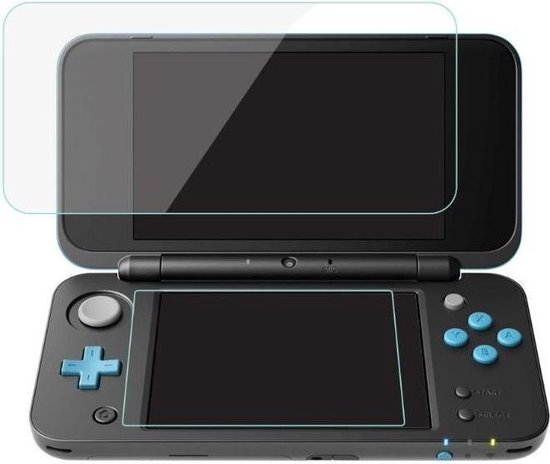 MATTE ANTI GLARE - Screenprotector Bescherm Folie geschikt voor Nintendo 2DS XL