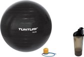 Tunturi - Fitness Set - Shakebeker - Gymball Zwart 75 cm