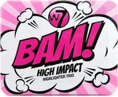 W7 BAM! High Impact Highlighter Trio