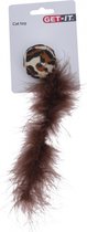 Get-It kattenspeeltje staart 25 cm polyester bruin