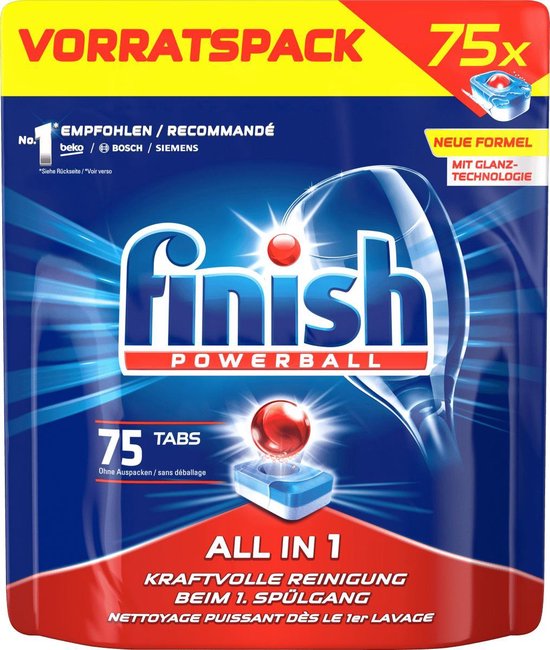 Finish All in 1 Max Citroen Vaatwastabletten