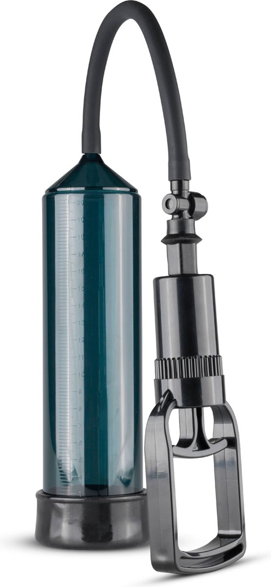 Goedkoopste EasyToys - Penispomp met Grippomp - Sex Toys voor Mannen - Voor een Hardere en Langere Erectie - 20 cm - Zwart