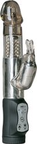 EasyToys - Vibro rabbit avec billes rotatives - Noir