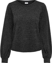 Jacqueline de Yong Trui Jdyemma L/s Top Jrs 15227437 Dark Grey Melan/melange Dames Maat - M