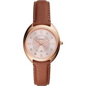 Fossil Horloge analoge quartz One Size Rosé Goud / Bruin 32018280