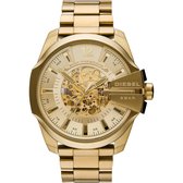 Diesel Herren-Uhren Analog Automatik One Size Goud 32018302