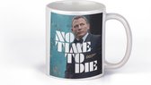 Mok James Bond | No time to Die | Beker met opdruk | Film | 330 ml | Cadeaumok bedrukt