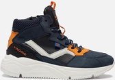 Vingino Celso Mid sneakers blauw - Maat 37