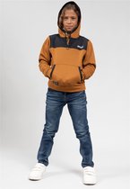 DEELUXE Hoodie van bi-materiaal GURIN Bronze