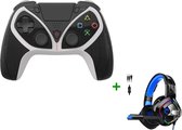 MOJO Controller Draadloos met Paddles + Gaming Headset met Microfoon geschikt voor PS4